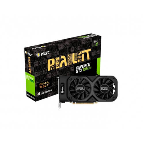 Palit Gtx 1050 Ti Dual Oc 4gb Gddr5 | Quonty.com | NE5105TS18G1D