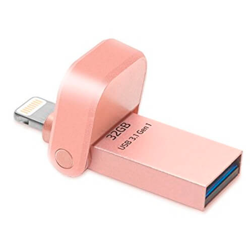 Pendrive Adata I-Memory Ai920 32gb Rose Gold | Quonty.com | AAI920-32G-CRG