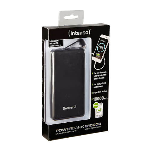 Powerbank/Bateria Externa Intenso S5000-I-Dual Negro | Quonty.com | 7335520