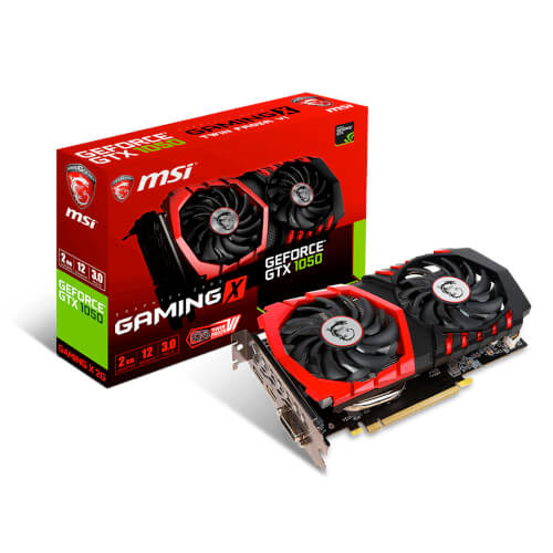 Msi Gtx 1050 Gaming X 2g Gddr5 | Quonty.com | 912-V335-007