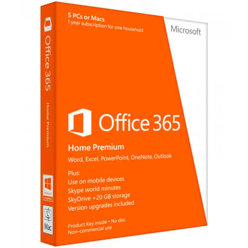Softw Microsoft Office Home 32/64bits Spanish | Quonty.com | 6GQ-00772