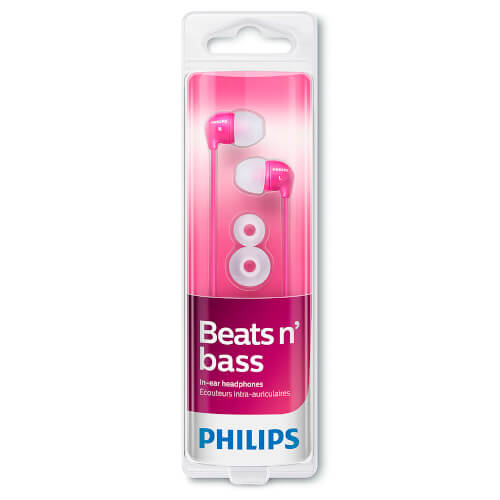 Auriculares Philips She3590pk/10 | Quonty.com | SHE3590PK/10