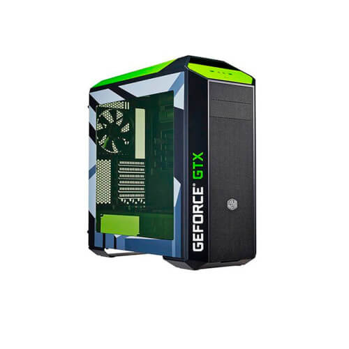 Caja Torre Coolermaster Mastercase Pro 5 Nvidia Ed | Quonty.com | MCY-005P-KWN00-NV