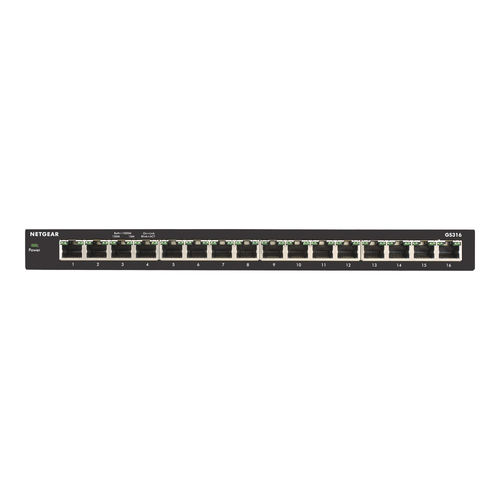 Switch Netgear Gs316 16 Ptos 10/100/1000 | Quonty.com | GS316-100PES