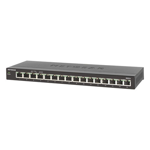 Switch Netgear Gs316 16 Ptos 10/100/1000 | Quonty.com | GS316-100PES