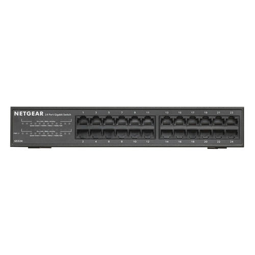Hub Switch Netgear Gs324 24ptos 10/100/1000 | Quonty.com | GS324-100EUS