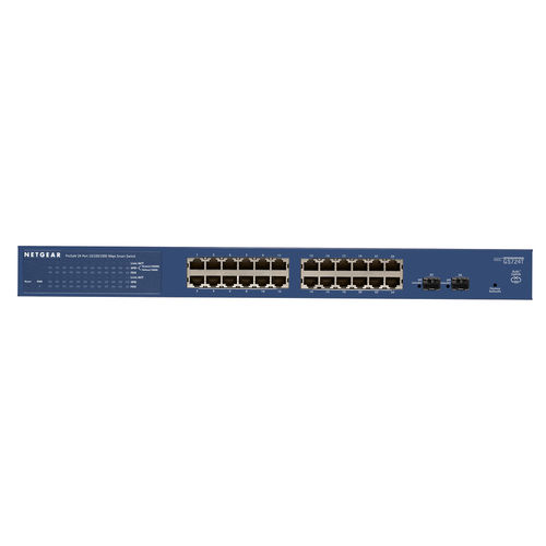 Hub Switch Netgear Gs724t 24ptos 10/100/1000 | Quonty.com | GS724T-400EUS