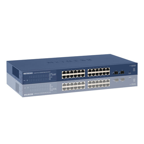 Hub Switch Netgear Gs724t 24ptos 10/100/1000 | Quonty.com | GS724T-400EUS