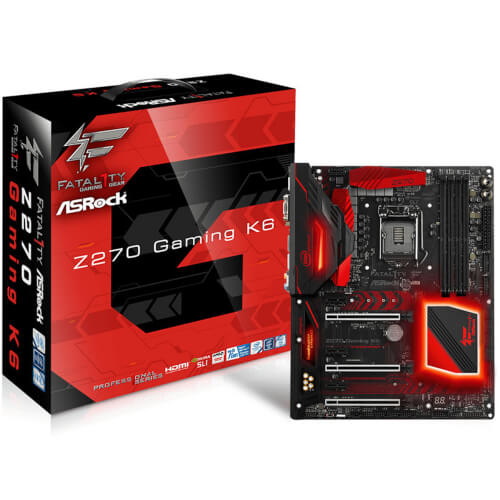 Placa Base Asrock 1151 Z270 Gaming K6 | Quonty.com | 90-MXB3M0-A0UAYZ