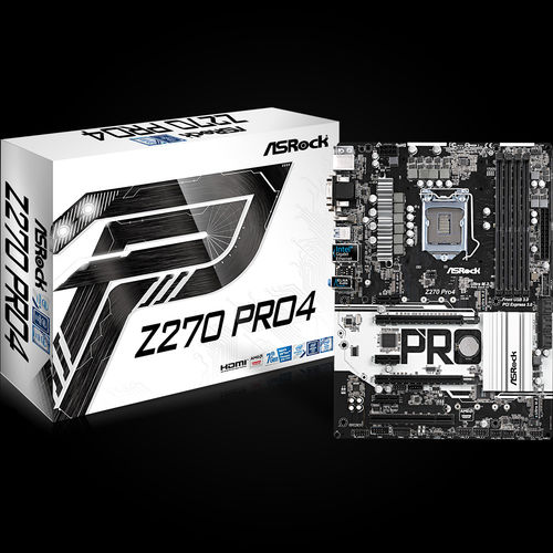 Placa Base Asrock 1151 Z270 Pro4 | Quonty.com | 90-MXB3Q0-A0UAYZ