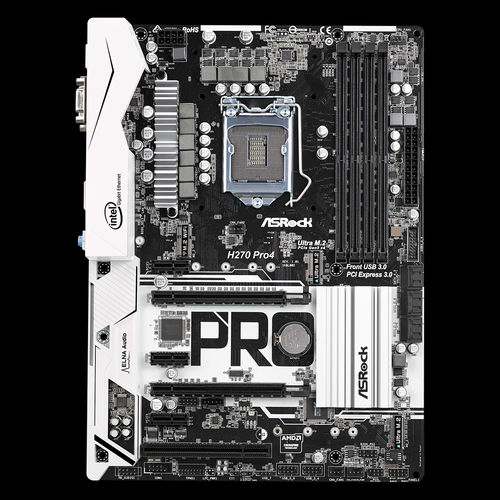 Placa Base Asrock 1151 H270 Pro4 | Quonty.com | 90-MXB3R0-A0UAYZ