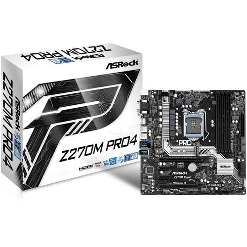 Placa Base Asrock 1151 Z270m Pro4 Gaming Intel1151 Atx | Quonty.com | 90-MXB3F0-A0UAYZ