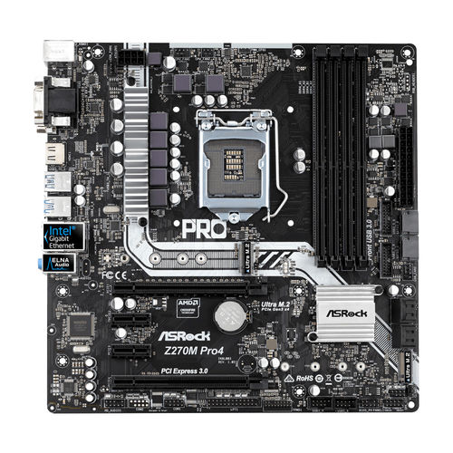 Placa Base Asrock 1151 Z270m Pro4 Gaming Intel1151 Atx | Quonty.com | 90-MXB3F0-A0UAYZ