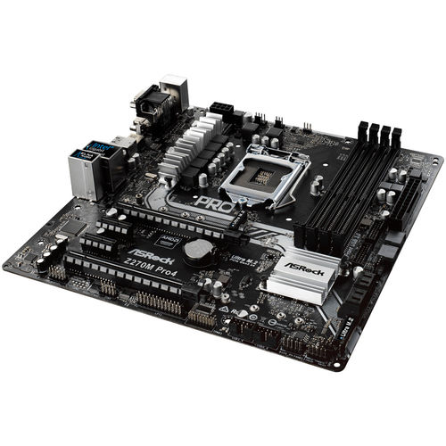 Placa Base Asrock 1151 Z270m Pro4 Gaming Intel1151 Atx | Quonty.com | 90-MXB3F0-A0UAYZ