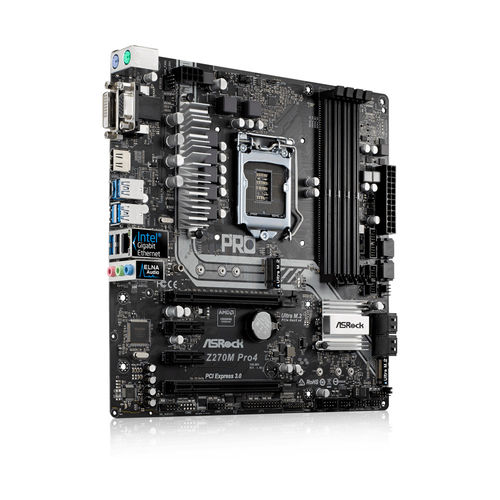 Placa Base Asrock 1151 Z270m Pro4 Gaming Intel1151 Atx | Quonty.com | 90-MXB3F0-A0UAYZ