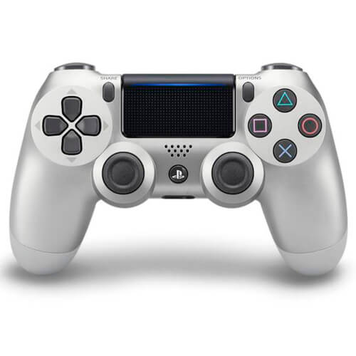 Gamepad Original Sony Ps4 Dualshock Plateado V.2 | Quonty.com | 9895756