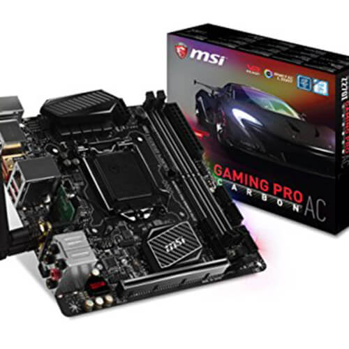 Pb Msi 1151 Z270i Gaming Pro Carbon Ac | Quonty.com | 911-7A66-001