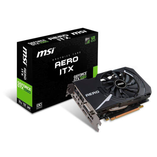 Msi Gtx 1060 Aero Itx 3gb Oc Gddr5 | Quonty.com | 912-V328-088