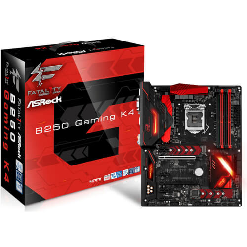 Placa Base Asrock 1151 Fatal1ty B250 Gaming K4 | Quonty.com | 90-MXB410-A0UAYZ