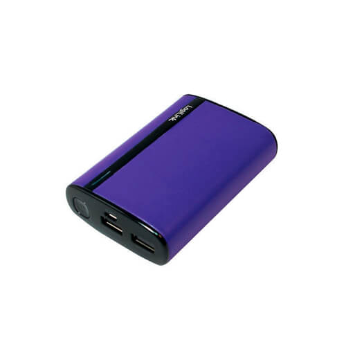 Powerbank/Bateria Externa Logilink Pa0127a 7800mah Violeta | Quonty.com | PA0127A