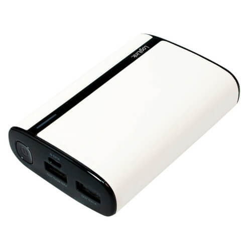 Powerbank/Bateria Externa Logilink Pa0127a 7800mah Blanco | Quonty.com | PA0127W