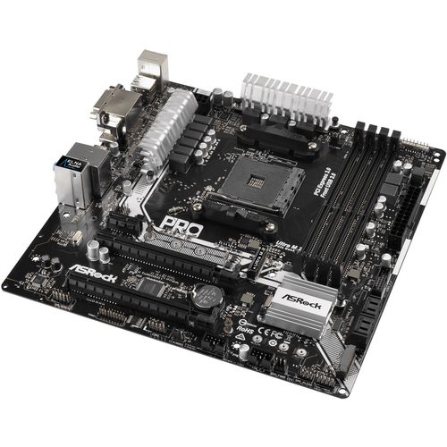 Placa Asrock A320m Pro4 Amd Am4 Matx | Quonty.com | 90-MXB540-A0UAYZ