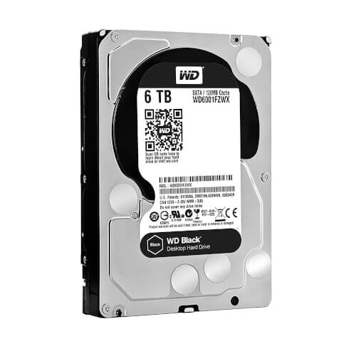 Hdd 3.5 6tb Sata3 Wd 128mb Desktop Black | Quonty.com | WD6002FZWX