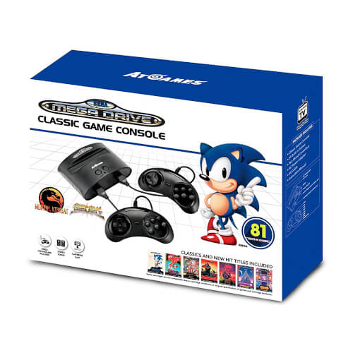 Consola Retro Sega Mega Drive Classic | Quonty.com | MEGADRIVECLASSIC
