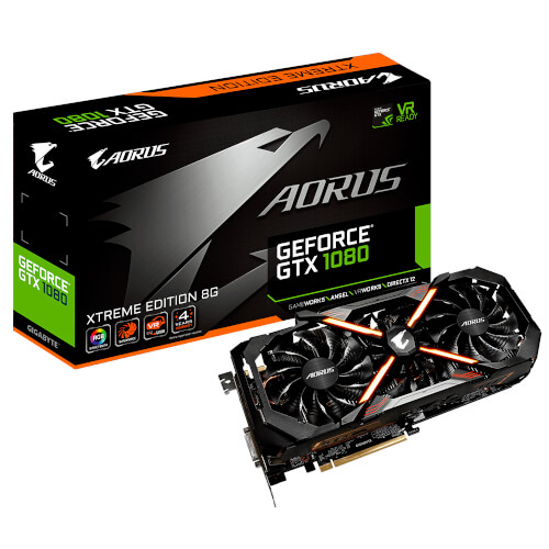 Gigabyte Gtx 1080 Aorus 8gb Gddr5 | Quonty.com | GV-N1080AORUS-8GD
