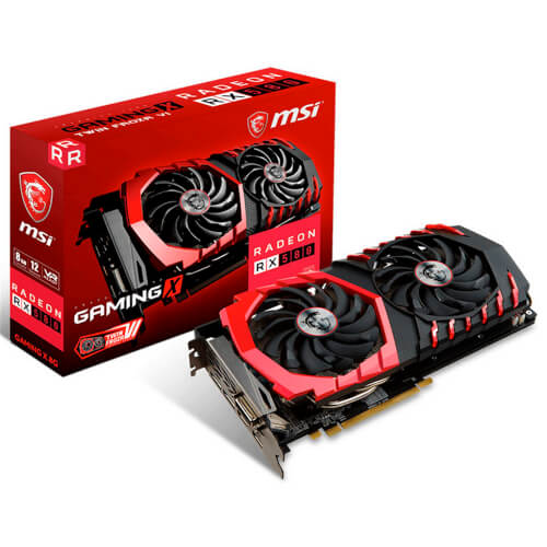 Msi Rx580 Gaming X 8gb Gddr5 | Quonty.com | 912-V341-060