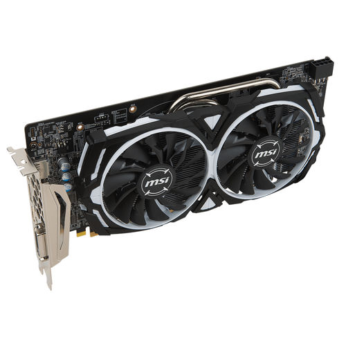 Tarjeta Gráfica Msi Rx580 Armor 8gb Oc Gddr5 | Quonty.com | 912-V341-064