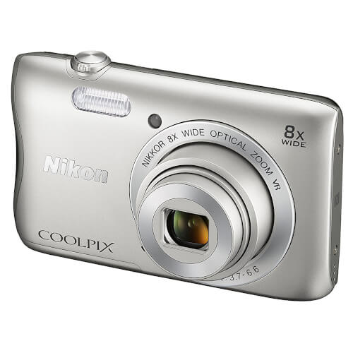 Camara Nikon Coolpix A300 Plata | Quonty.com | 999A300S