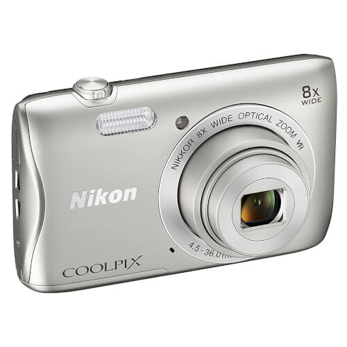 Camara Nikon Coolpix A300 Plata | Quonty.com | 999A300S