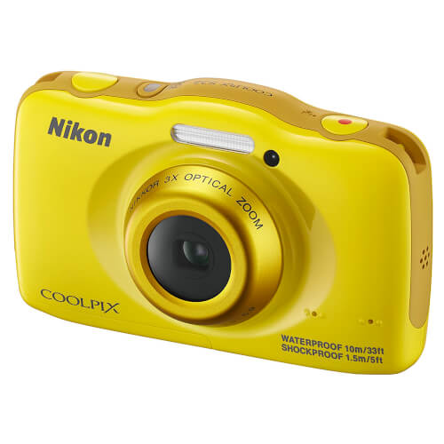 Camara Nikon Coolpix W100 Amarilla + Mochila | Quonty.com | 999W100Y