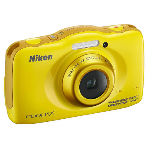Camara Nikon Coolpix W100 Amarilla + Mochila | Quonty.com | 999W100Y