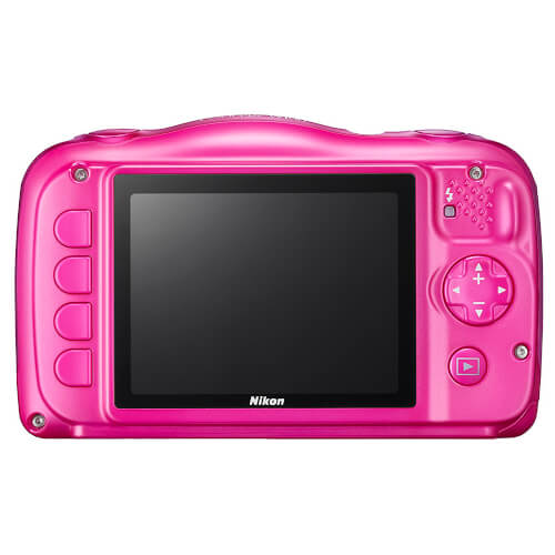 Camara Nikon Coolpix W100 Rosa + Mochila | Quonty.com | 999W100P