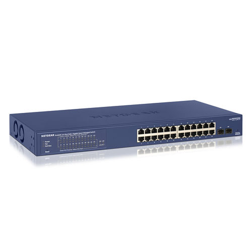 Hub Switch Netgear Prosafe Gs724tp 24ptos 10/100/1000 Poe | Quonty.com | GS724TP-200EUS