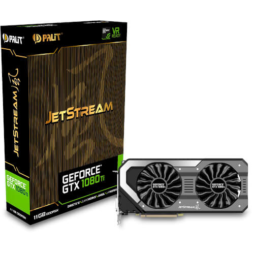 Palit Gtx 1080 Ti Jetstream 11gb Gddr5x | Quonty.com | NEB108T015LCJ