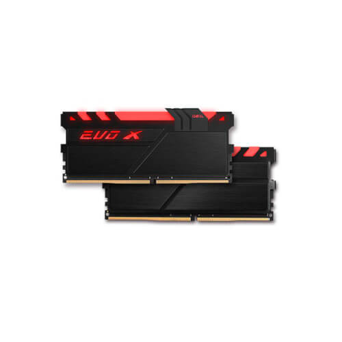 Geil Ddr4 4gb Pc2400 Evo X Black | Quonty.com | GEXB44GB2400C16SC