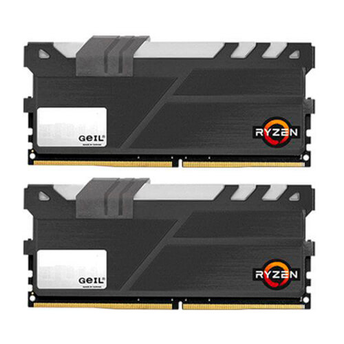 Geil Ddr4 16gb (2x8gb) Pc2400 Evo X Black | Quonty.com | GAEXY416GB2400C16DC