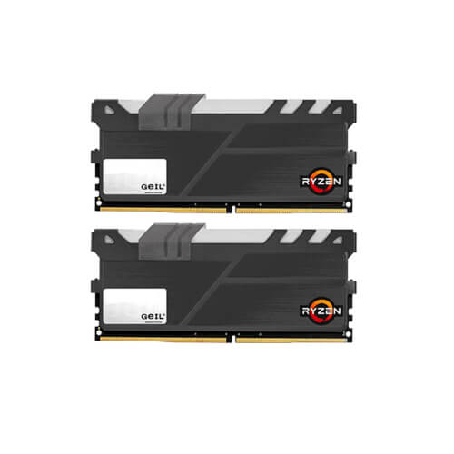 Geil Ddr4 32gb (2x16gb)Pc2400 Evo X Black | Quonty.com | GAEXY432GB2400C16DC