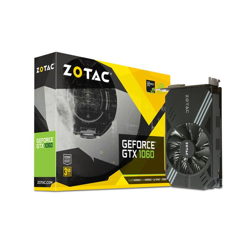 Tarjeta Gráfica Zotac Gtx 1060 3gb Gddr5 | Quonty.com | ZT-P10610A-10L