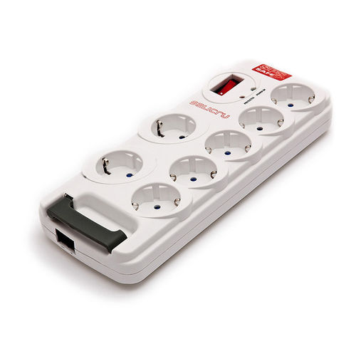 Regleta 7 Tomas C.Interruptor Safe 7 Salicru | Quonty.com | SPS.SAFE 7
