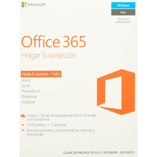 Software Microsoft Office Hogar 365 (Esd) | Quonty.com | 6GQ-00092