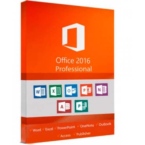 Software Microsoft Office Profesional 2016 (Esd) | Quonty.com | 269-16805