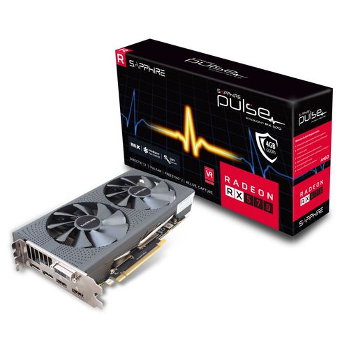 Tarjeta Gráfica Sapphire Rx570 Pulse 4gb Gddr5 | Quonty.com | 11266-04-20G