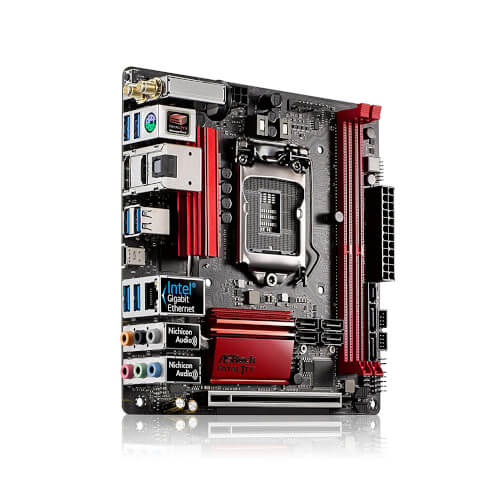 Pb Asrock 1151 Fatal1ty Z270 Gaming-Itx/Ac | Quonty.com | 90-MXB3U0-A0UAYZ