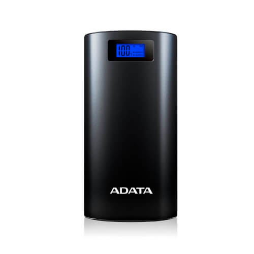 Powerbank/Bateria Externa Adata P20000d Negro | Quonty.com | AP20000D-DGT-5V-CBK