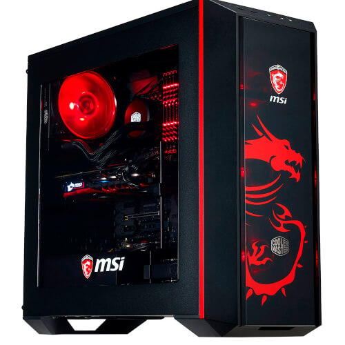 Caja Torre/Atx Coolermaster Masterbox 5 Msi Edition | Quonty.com | MCX-B5S2-KWNN-03-MI