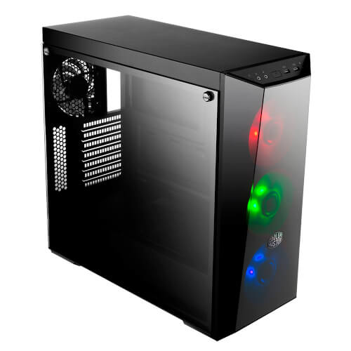 Caja Torre/Atx Coolermaster Masterbox Lite 5 Rgb | Quonty.com | MCW-L5S3-KGNN-02